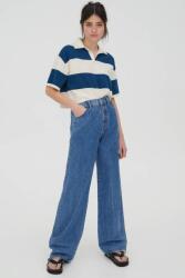 Pull&Bear Pull & Bear Kék Egyenes Szárú Farmernadrág (32) (544977)