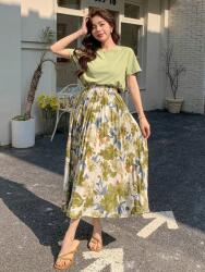 Dazy Kétrészes Póló Szoknya Szett (L) (611855)