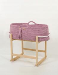 My Sweet Baby Mózeskosár Boho Handmade bölcsővel levendula (5902366030675)