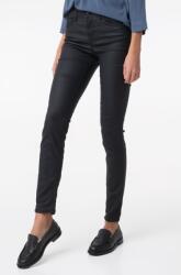 Tom Tailor Fekete Viaszolt Cipzáras Nadrág (26/32) (573132)