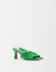 Bershka Zöld Magassarkú Papucs (41) (547504)