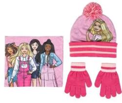 Cerda Barbie Детски комплект шапка, шал, ръкавици