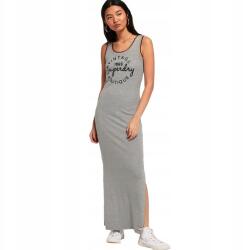 Superdry Szürke Ruha Kivágás Nyomtatás (42) (574032)