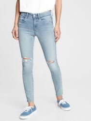 GAP Дънки distressed universal jeggings с висока талия GAP GAP | Sin | ЖЕНИ | 24/34