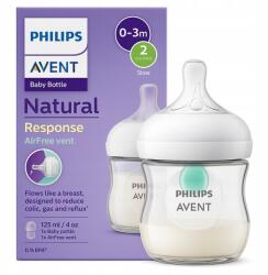 Philips Airfree Reszponzív Cumisüveg 125ml Csecsemőknek (670/01)