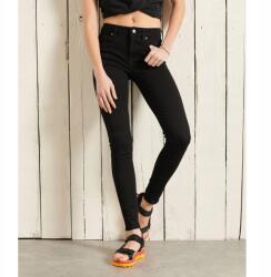 Superdry Fekete Csőszárú Farmernadrág (26/32) (531873)