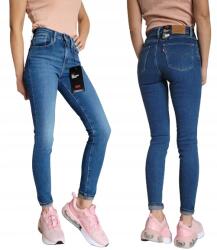 Levi's 721 Magas derekú Skinny farmernadrág W25 L28 25x28 Premium