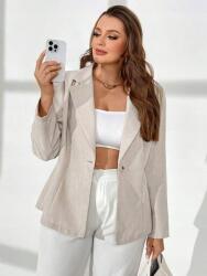 Shein Bézs Gombos Blézer (3XL) (611773)