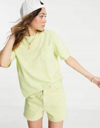 Vans Lime Színű Rövid Ujjú Póló (XL) (547117)