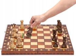  Kézzel készített fából készült sakk Nagykövet Husaria European International