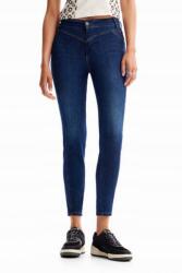 Desigual Sötétkék Csőszárú Farmernadrág (34) (573658)