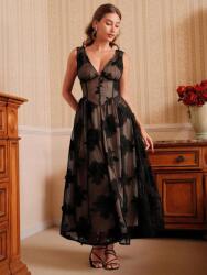  Savoree Fekete Áttört Ruha Mintás (xs) (611003)