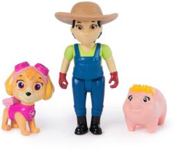 Spin Master Set figurine eroi de salvare Skye si Farmer Yumi Patrula Catelusilor (6070734_20148173) Figurina