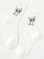 Shein Fehér Nyomott Mintás Zokni (39-41) (610951)