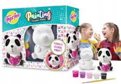  Kreatív Festő Szett Panda mackó figura Festékek Kreatív Plasztika (FIGURINEPAINT2024)