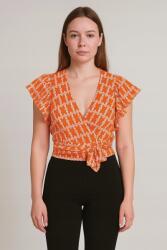 Silvian Heach top, Size 36, narancssárga, mintás (589098)