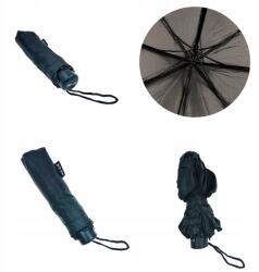 We Da Napernyő Fekete Összecsukható Manuális Erős Esernyő Rövid 50cm Huzat (Parasolka UNISEX Czarna Składana Automat)