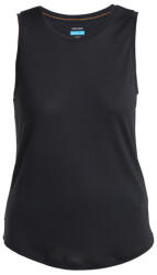 Icebreaker Women's Merino Tank Top 125 Cool Lite Sphere III, negru