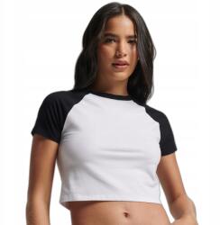 Superdry Fekete-fehér Rövid Ujjú Póló (38) (551968)