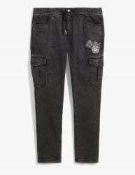 Bonprix Military Farmernadrág Gumis Derékkal __46