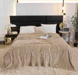 Jojo Home Patura cocolino gofrata 200x230cm Jojo Home, bej-F051 (F051) Patura