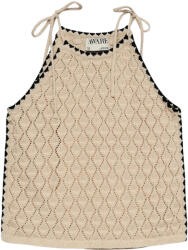 VERO MODA Top Awevelyn Sl Halterneck Crochet 10346057 13-0905 TCX birch (10346057 13-0905 TCX birch)