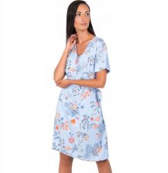 b.young Kék Ruha Virágok Megkötős (34) (585417)