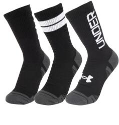 Under Armour Perf Tech Nov 3pk Crew M | Unisex | Șosete | Negru | 1379515-002