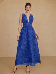 Shein Kék Ruha Mély Nyakkivágással (M) (611778)