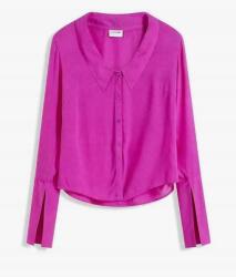 Bonprix Női ingblúz, lila, Size 44, újrahasznosított poliészter