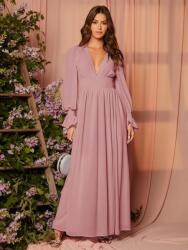 Shein Chiffon Ruha Piszkos Rózsaszín (M) (611358)