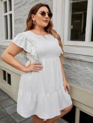 Shein IC92202 Ruha Térdig Érő Fodrokkal És Csipke Elemekkel (3) 46