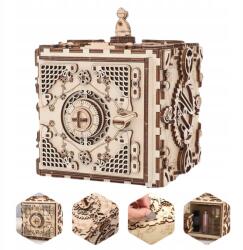  3D Puzzle Zenedoboz, Fa Ékszertartó, Malacpersely, Puzzle Doboz (al25121703)