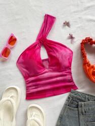 Shein Rózsaszín Fodros Felső (L) (610319)