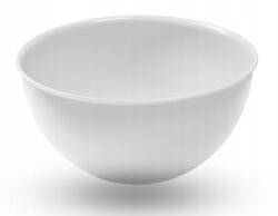 Practic Műanyag Tál Nagy Konyhai Snack Gyümölcs Saláták Kerek Fehér 3L (MB0301)