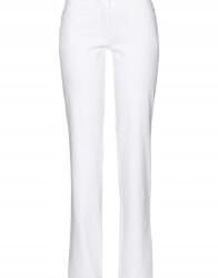 Bonprix Fehér Egyenes Szárú Nadrág __54