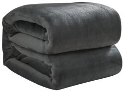 Ruhhy Puha takaró - 160x200 cm - Szürke (00022695)