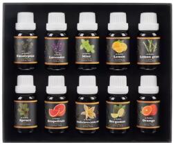 Ruhhy 10 darabos illóolaj készlet, 15 ml (00021938)