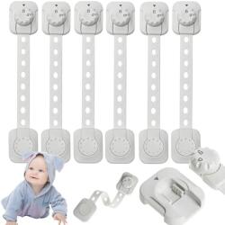 VERK GROUP Gyermekbiztonsági zár szett szekrényekhez és fiókokhoz (27560)