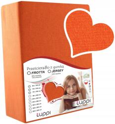 Tuppi 140x70-es Gumis Lepedő Kiságyba, Napozóágyra Jersey 100% Pamut Vastag (TP5-PRBG.J-14X7-RUDY)