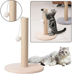 LEAN Bézs színű, 40 cm magas kaparóoszlop macskáknak (20912)