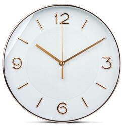 Family Falióra - 25 cm - műanyag, üveg - 1 x AA - fehér (57336A)