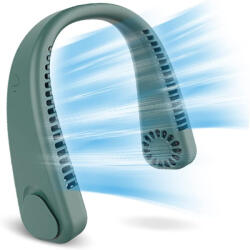 Real Kinscoter hordozható nyakba akasztható mini ventilátor, USB töltéssel (RC-K-1067)