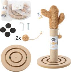 BackHomeLiving Kaktusz formájú macska kaparófa 41 x 41 x 118 cm (PET9424)