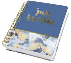 Sigel Spirálfüzet, 168x215 mm, pontrácsos, 120 lap, keményfedeles, SIGEL Jolie Ginko Harmony (JN627)