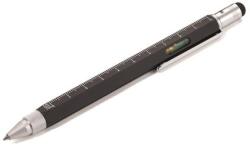 TROIKA Golyóstoll, multifunkciós, érintővel, TROIKA, Construction , fekete (PIP20/BK) - papir25