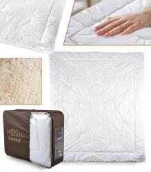 GordonToys Császári Alpaka Gyapjú Takaró 160x200 cm, Hipoallergén Pamut Bevonattal (KOŁDRA ALPAKA 160 X 200)