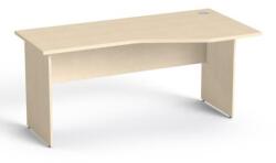 MAYAH Íróasztal, íves, jobbos, laplábbal, 160x80 cm, MAYAH Freedom SV-23 , juhar (SV-B7816 J/ IBXA23J) - papir25