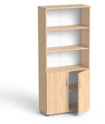 MAYAH Szekrény, 5 rendező magas, kombinált, polcos, MAYAH Freedom SV-04 , tölgy (SV-R02 K/ IBXSZ04T) - papir25