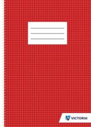 Victoria Spirálfüzet, A4, kockás, 70 lap, VICTORIA PAPER (ISVFS70K/7087000CWG)
